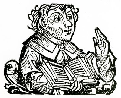 St. Alchimus, de &39;Liber Chronicarum&39; por Hartmann Schedel (1440-1514) de German School