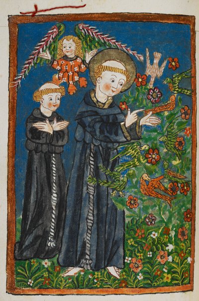 Pregação de São Francisco às aves de German School