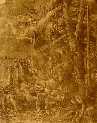 São Jorge matando o dragão de German School