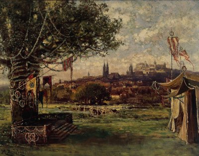 O Rescaldo da Festa de São João, Cena 5 de "Die Meistersinger" de Richard Wagner de German School
