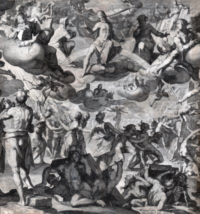 O Apocalipse. (gravura de German School