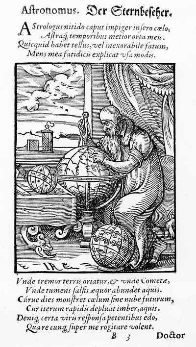 O astrônomo, publicado por Hartman Schopper de German School