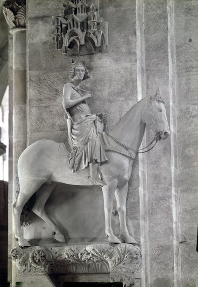 O cavaleiro de Bamberg, 1230-35 de German School