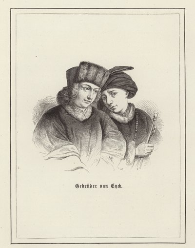 Os irmãos Van Eyck de German School