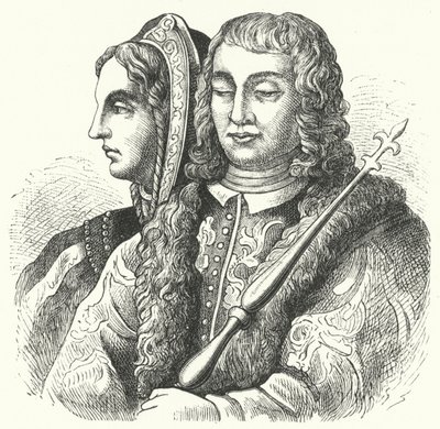 Os Monarcas Católicos, Isabel I de Castela e Fernando II de Aragão (gravura) de German School