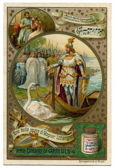As personagens de Lohengrin de German School
