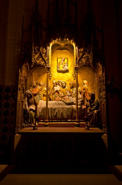 O altar da Dormição da Virgem Maria, 28/11/2022 (foto) de German School