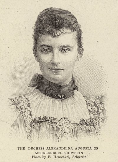 A Duquesa Alexandrina Augusta de Mecklenburg-Schwerin de German School