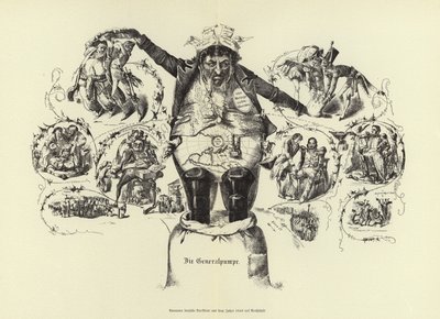 A bomba geral (litografia) de German School