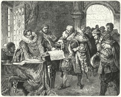 O Santo Imperador Romano Rudolf II concedeu aos protestantes boêmios maior liberdade religiosa em sua Carta de Majestade de German School