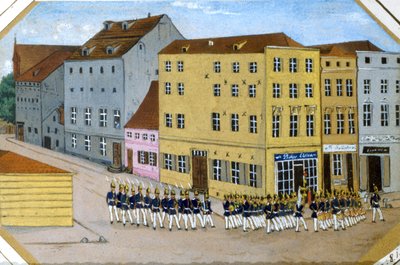 O quartel do hospital em Scutari, 1857 de German School