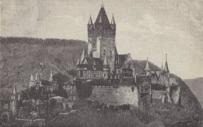 O Castelo Imperial, Cochem, Alemanha de German School
