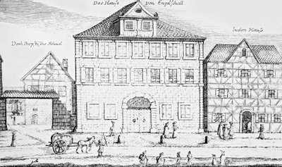 A, rua principal, em, nuremberg de German School