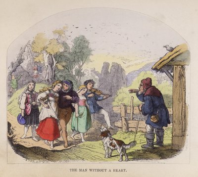 The Man Without A Heart (cor litho) de German School