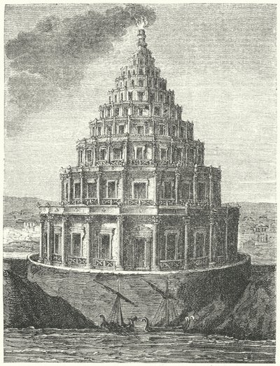 O Pharos de Alexandria, Egito de German School