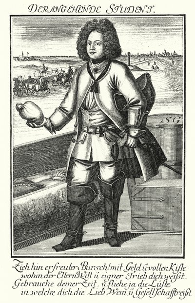 O Potencial Aluno (gravura) de German School