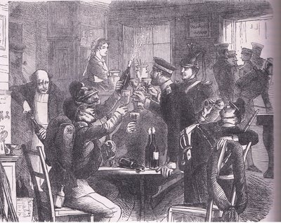The Prussians at Versailles, Cassells History of the War between France and Germany publicado por Cassell and Company Limited, c.1890 (litho) de German School