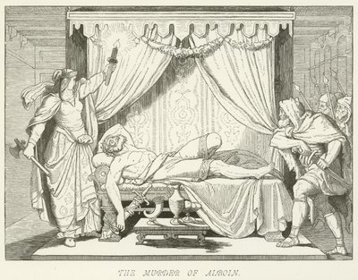 O assassinato de Alboin de German School