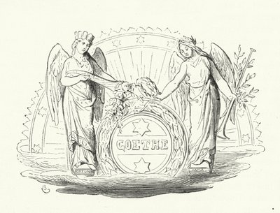 Homenagem ao autor alemão Johann Wolfgang Goethe de German School