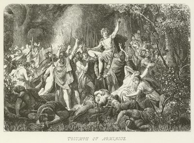 Triunfo de Arminius de German School
