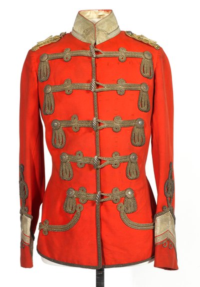 Túnica, HRH O Duque de Connaught, 3º Zieten Hussars, Exército Alemão, pré-1914 (túnica) de German School