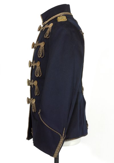 Túnica, HRH O Duque de Connaught, 3º von Zieten Hussars, Exército Alemão, pré-1914 (túnica) de German School