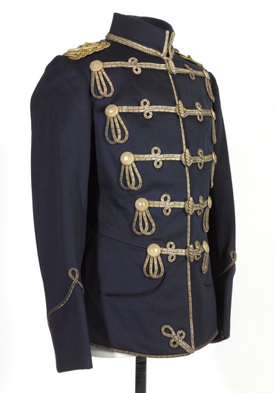 Túnica, HRH O Duque de Connaught, 3º von Zieten Hussars, Exército Alemão, pré-1914 (túnica) de German School