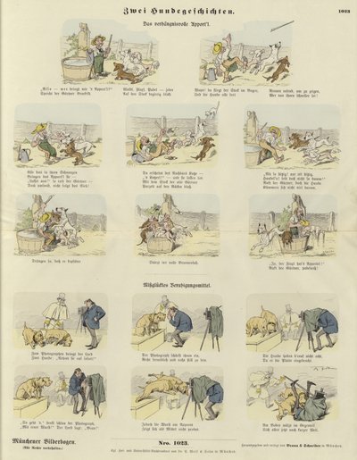 Duas histórias de cães de German School