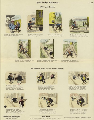 Duas aventuras engraçadas de German School