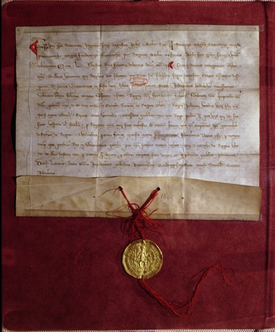Empreendimento do imperador Frederico II (1194-1250) para fornecer ao rei Luís IX (1214-70) cavalos, armas e provisões para a Sétima Cruzada, 1246 de German School