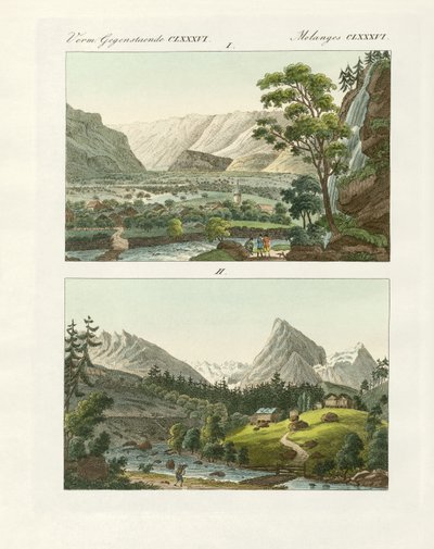 Vistas da Suíça (gravação a cores) de German School