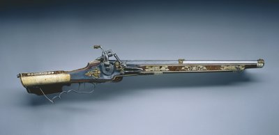 Fuzil de trava de roda, 1618 de German School
