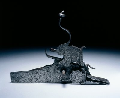 Trava de roda de uma arma de caça (aço) de German School