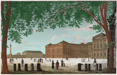 Wurzburg. (gravura, ca. 1850) de German School