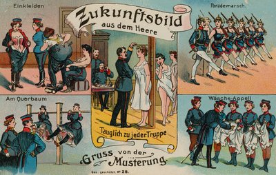 Imagem futura do exército de German School