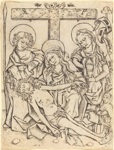 A Lamentação de German or Netherlandish 15th Century