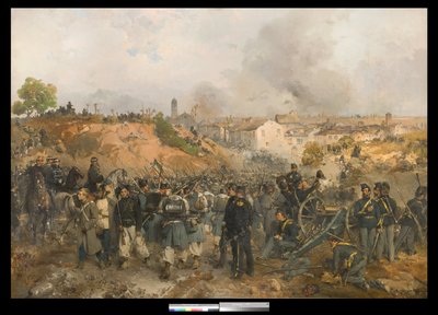 A Queda de Palestro, 30 de maio de 1859 de Gerolamo Induno