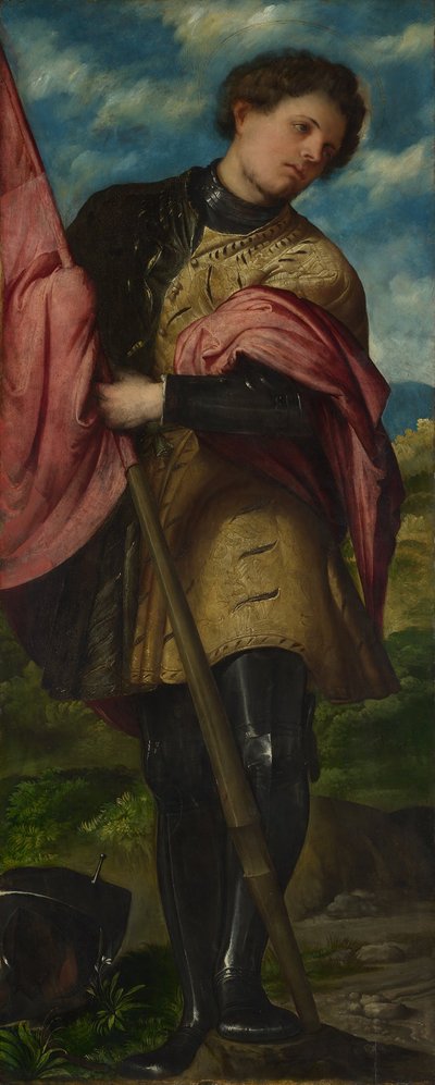 Santo Alexandre, ca 1524 de Gerolamo Romanino