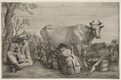 A leiteira de Gerrit Claesz. Bleker