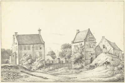 A casa de Vroonestein perto de Jutphaas de Gerrit Lamberts