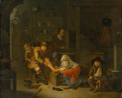No Boticário, 1656. de Gerrit Lundens