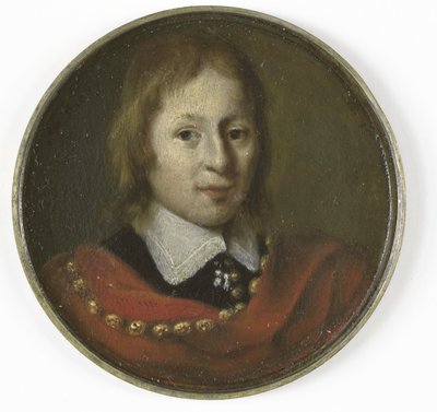 Retrato de um menino de quinze anos de Gerrit Lundens