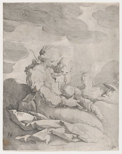 Fé, Esperança e Caridade, c. 1593. de Gerrit Pietersz Sweelink