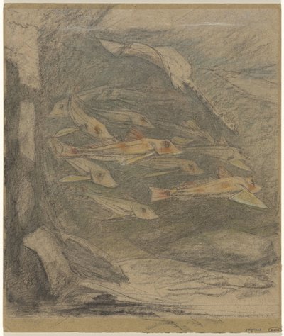 Escola de póneis e uma arraia de Gerrit Willem Dijsselhof
