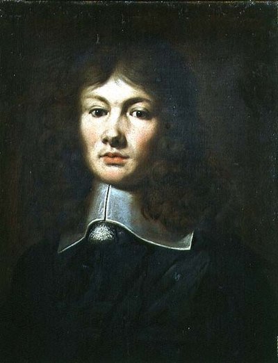 Retrato do Príncipe Rupert (1619-82) como um Menino (óleo sobre tela) de Gerrit van (circle of) Honthorst