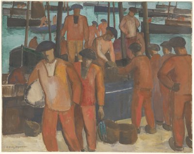 Haven te Douarnenez de Gerrit van Blaaderen