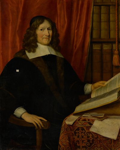 Retrato de um jurista de Gerrit van Honthorst