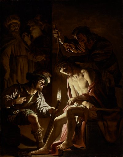 Cristo coroado de espinhos, c.1620 de Gerrit van Honthorst