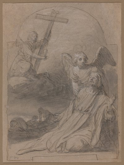 Cristo no Horto das Oliveiras de Gerrit van Honthorst
