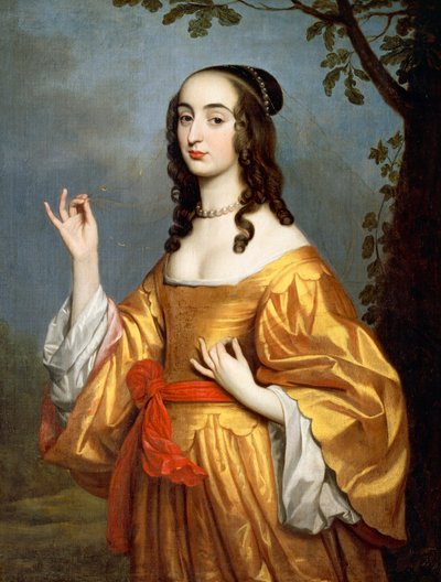 Retrato da Condessa Louise Henriette de Nassau (Haia de Gerrit van Honthorst